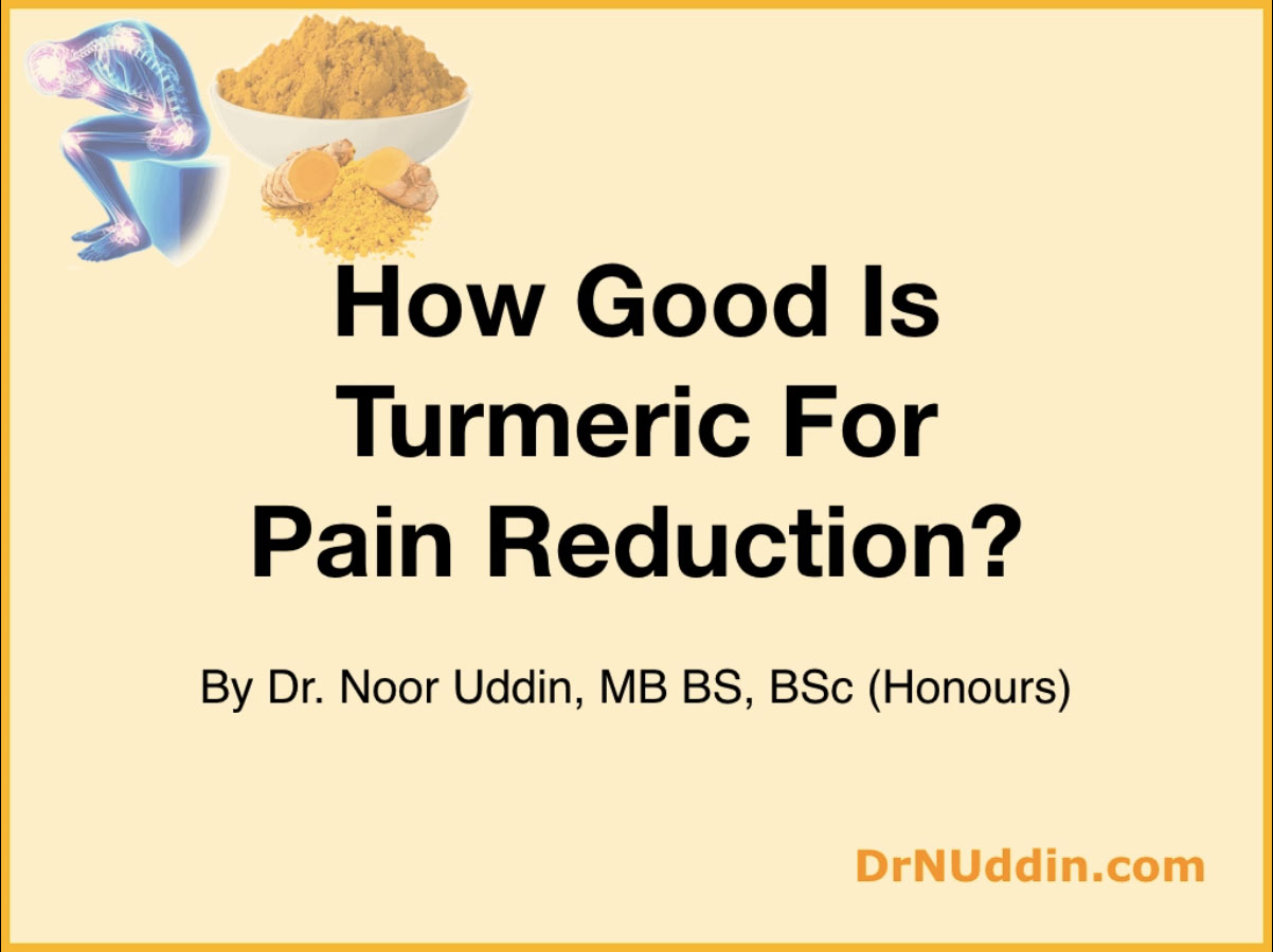 Turmeric For Pain Video